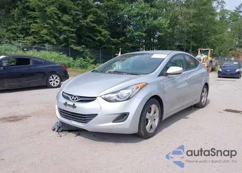 2013 Hyundai Elantra Gls z USA, uszkodzony, nr VIN 5NPDH4AE3DH270814